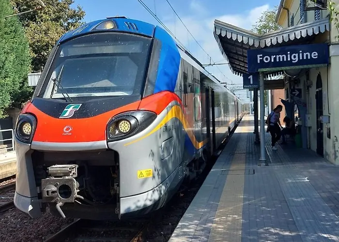 아파트 Pit Stop - Bilocale Interra Di Motori, Cibo E Arte 포르미지네